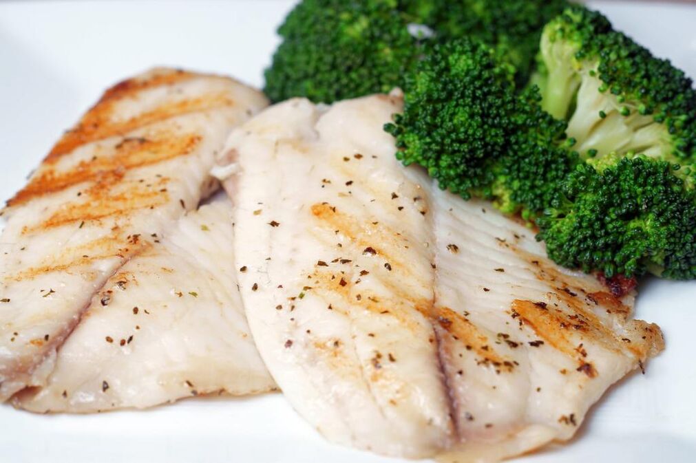 Pečena ili kuvana riba je izdašno jelo na dijetalnom meniju Osame Hamdija