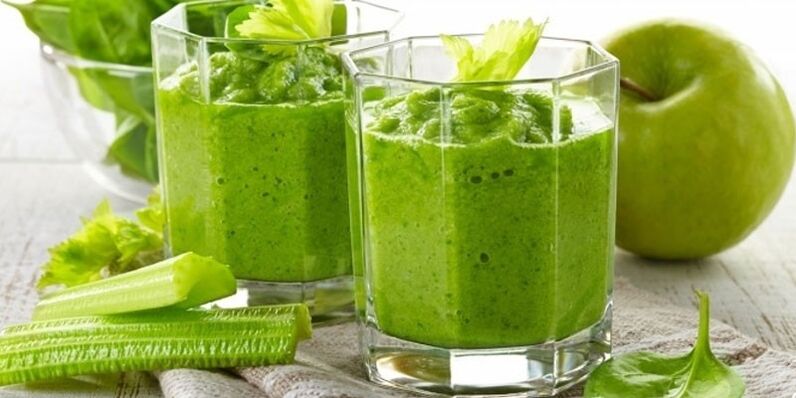smoothie od celera za mršavljenje